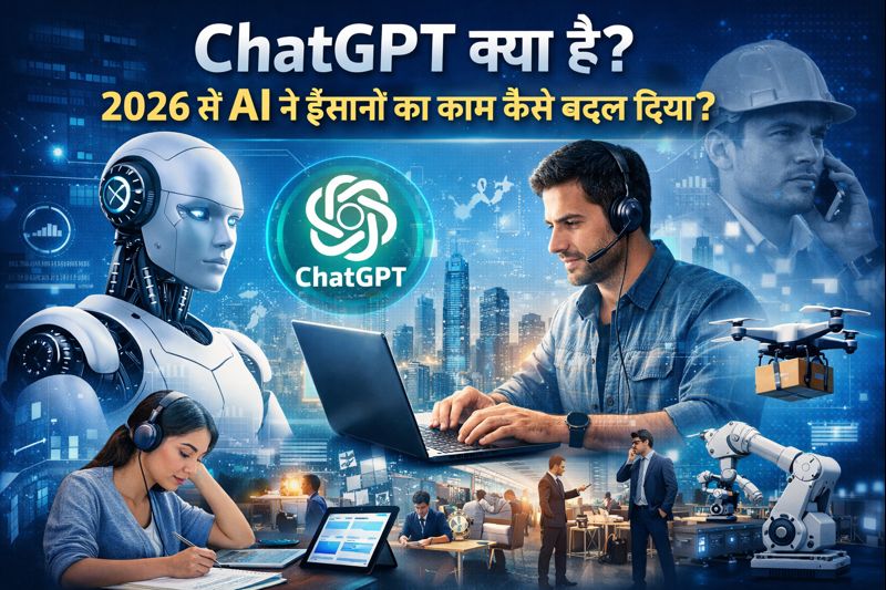 ChatGPT क्या है? 2026 में AI ने इंसानों का काम कैसे बदल दिया?